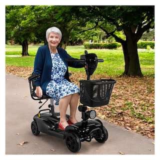 Foto 7 | Silla Ruedas Electrica Scooter Recargable Luz Led Plegable Nanofort