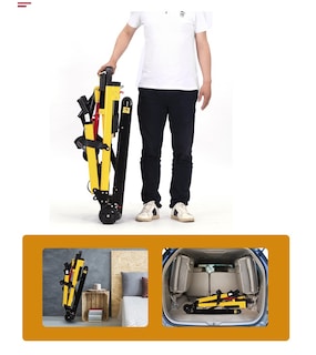 Foto 5 | Silla De Ruedas Eléctrica Para Escaleras Aijia Ec8105
