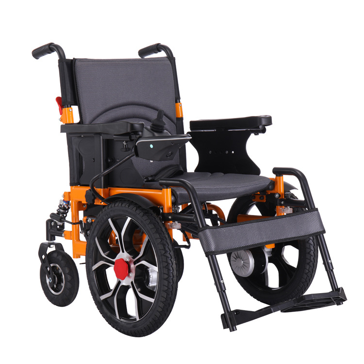 Foto 3 pulgar | Silla de Ruedas Eléctrica AIJIA EW8014 Todo Terreno Plegable con Doble Motor de 250W y 150 kg de Soporte