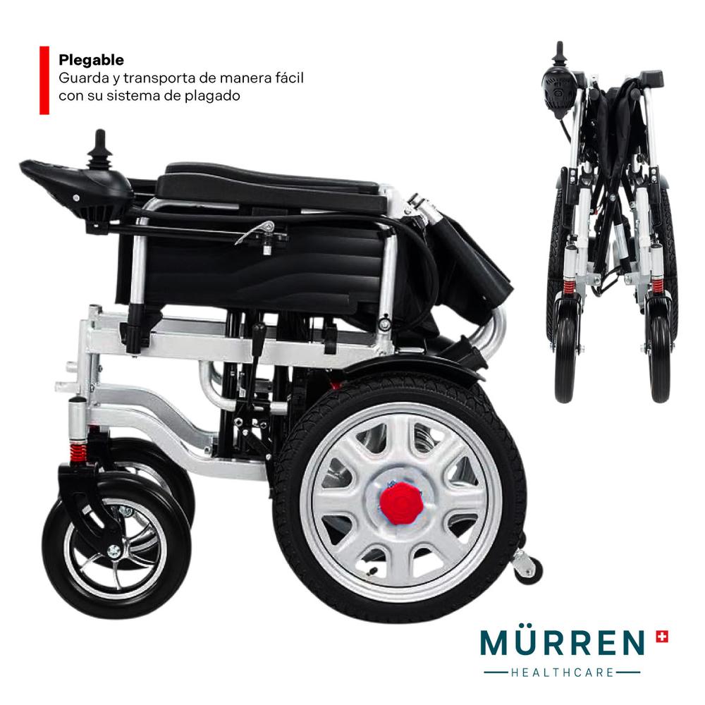Foto 4 | Silla de Ruedas 5 Velocidades Eléctrica Resistencia Premium