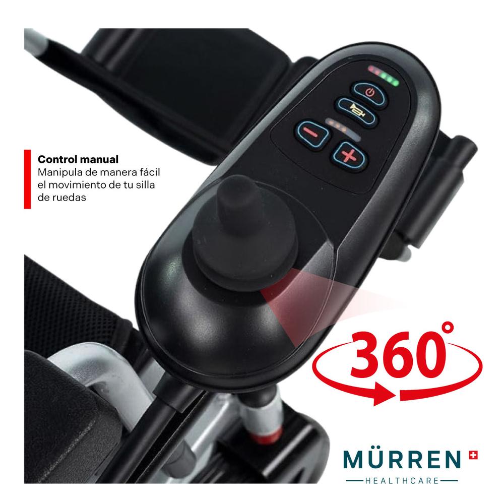Foto 6 | Silla de Ruedas 5 Velocidades Eléctrica Resistencia Premium