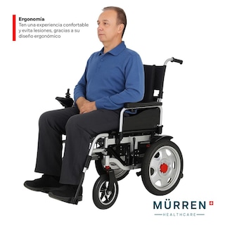Foto 8 | Silla de Ruedas 5 Velocidades Eléctrica Resistencia Premium