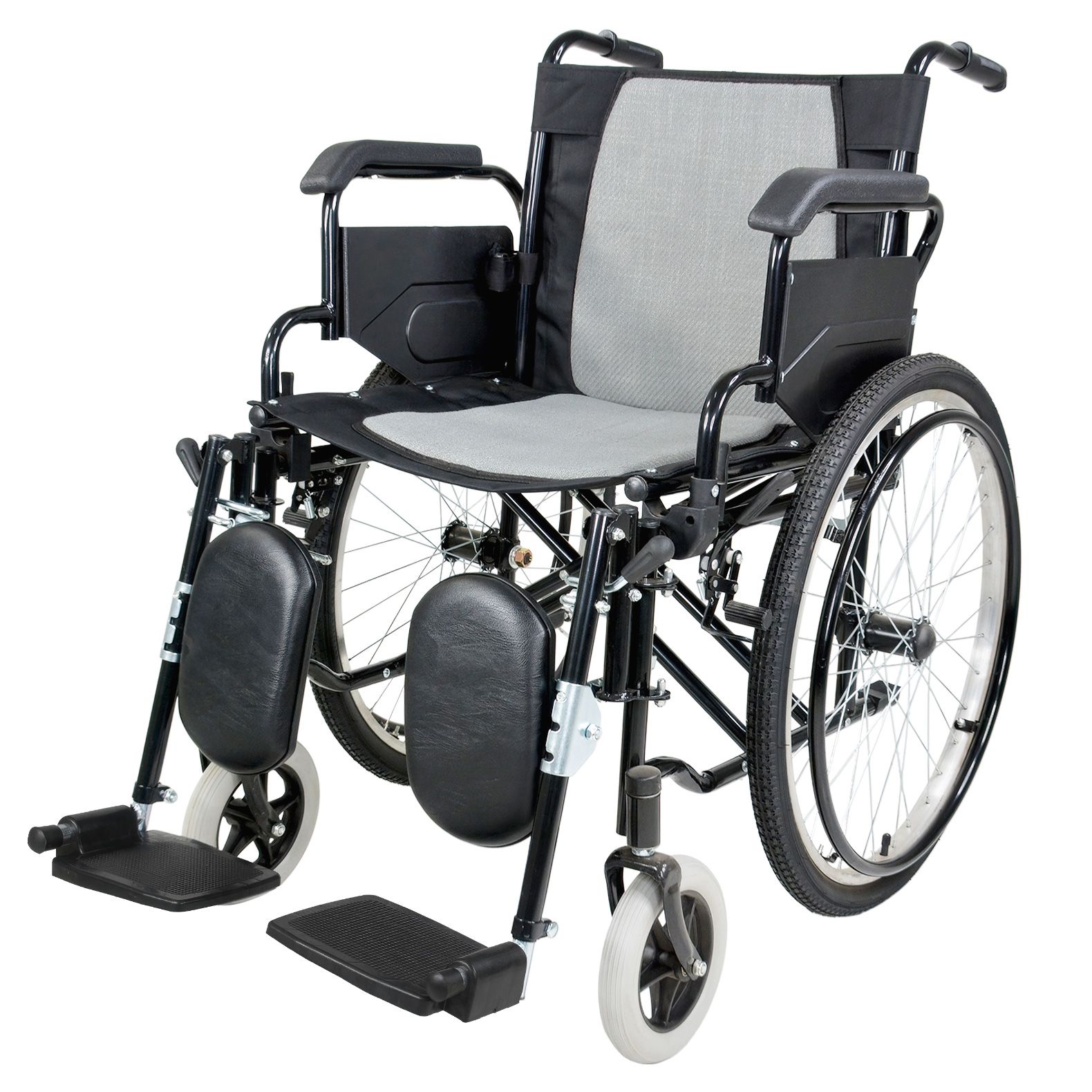 Foto 1 | Silla de Ruedas Plegable Nanofort color Negro