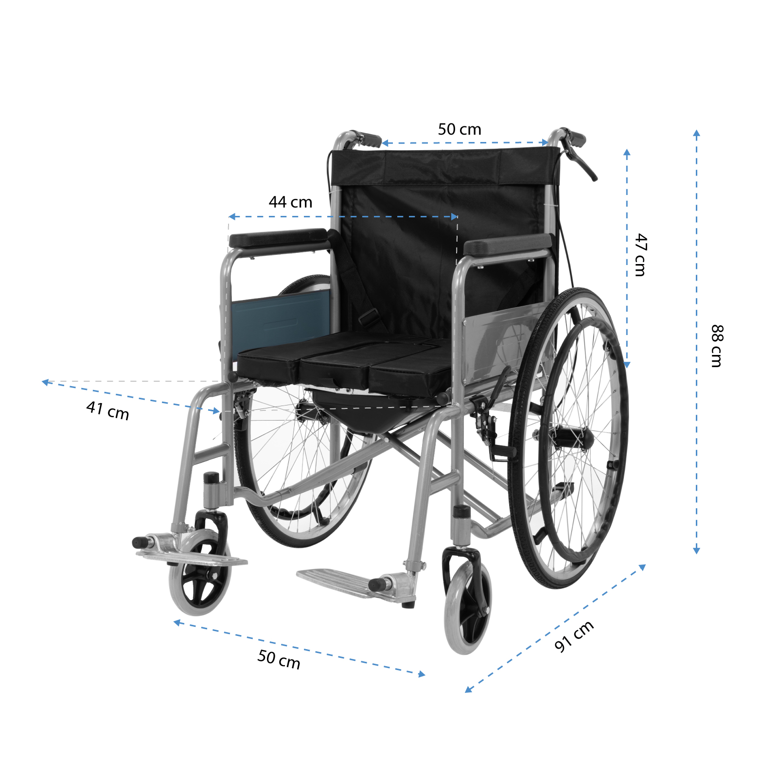Foto 3 pulgar | Silla de Ruedas Multifuncional Onof Onsr-w1
