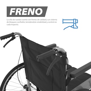 Foto 3 | Silla de Ruedas Multifuncional Onof Onsr-w1