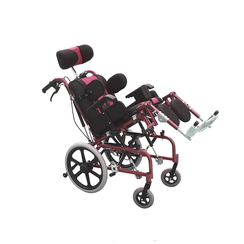 Silla de Ruedas Mobicare Ecg5000r color Rojo