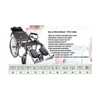 Foto 2 | Silla de Ruedas Mobicare Dy1902gc46 color Negro