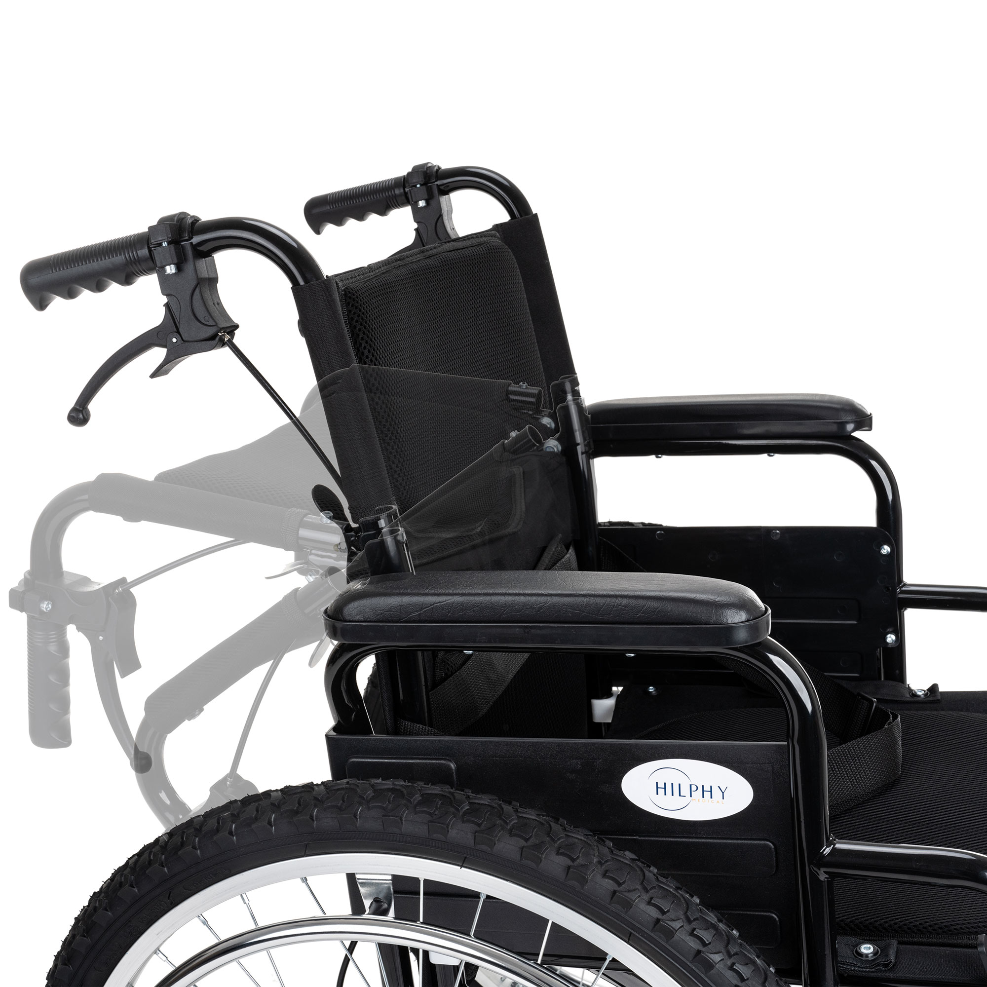 Foto 5 pulgar | Silla de Ruedas Hilphy Medical de Acero