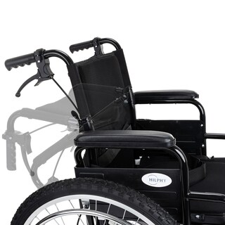 Foto 4 | Silla de Ruedas Hilphy Medical de Acero