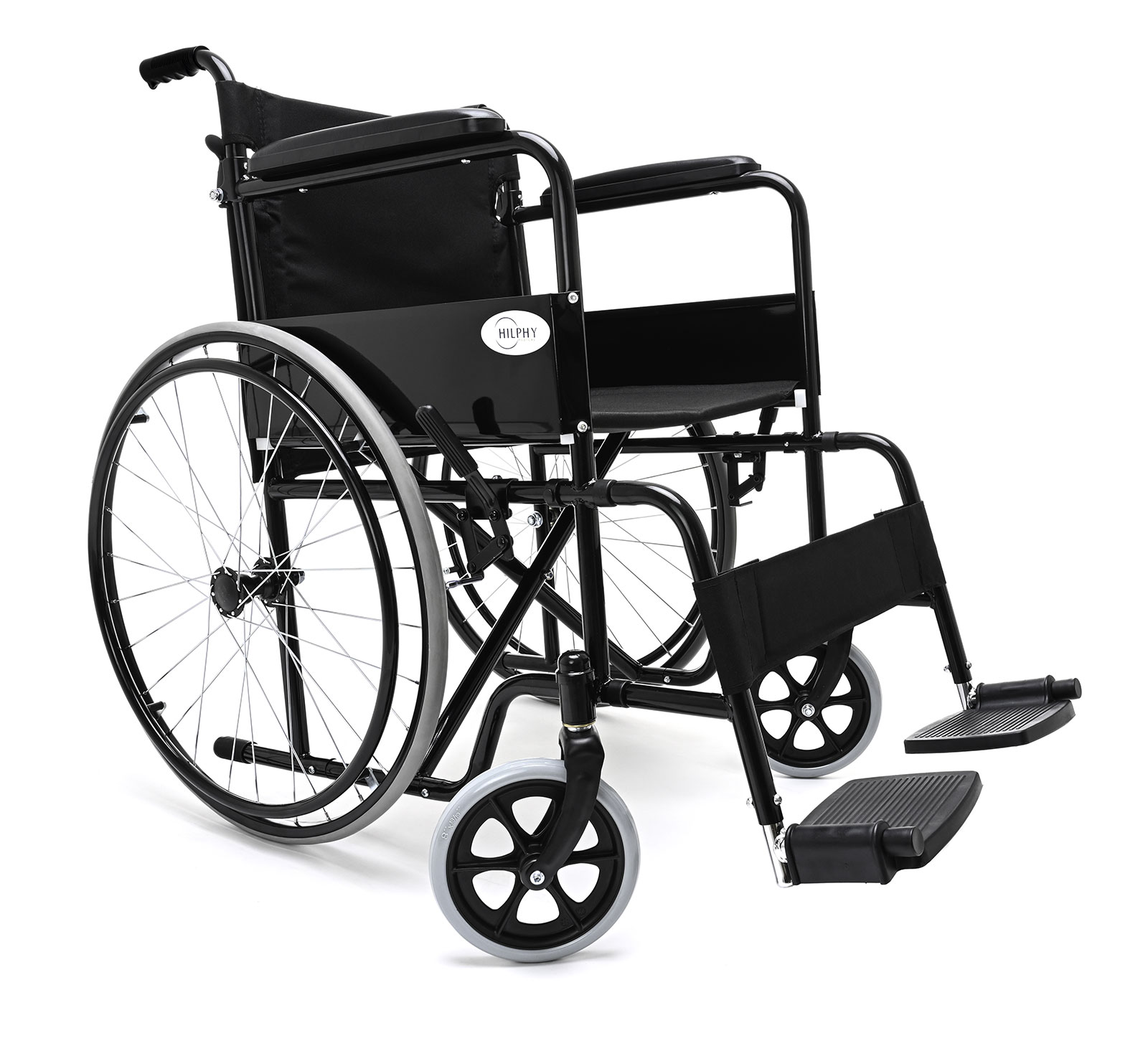 Foto 2 pulgar | Silla de Ruedas Hilphy Medical Hil546t color Negro de Acero