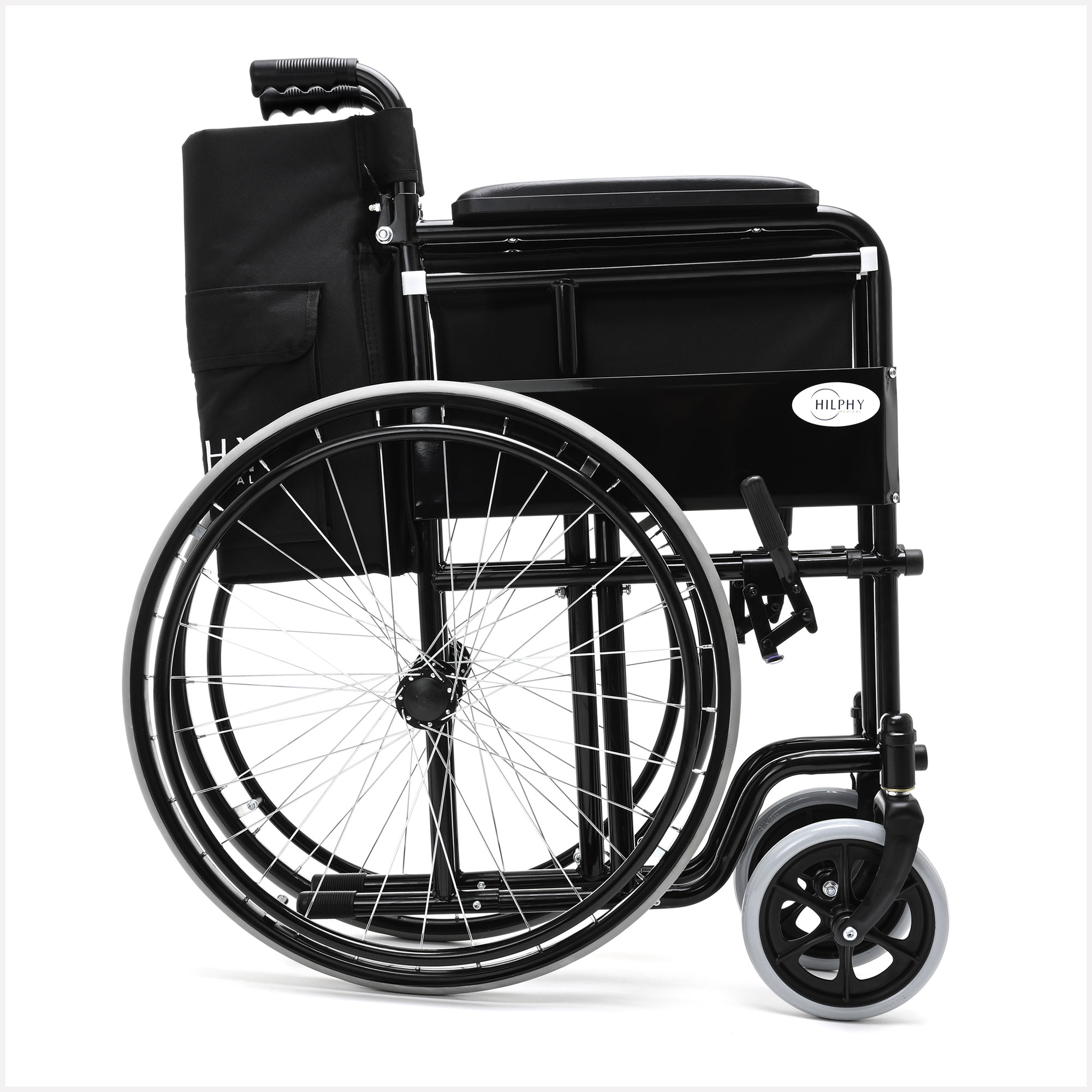 Foto 3 pulgar | Silla de Ruedas Hilphy Medical Hil546t color Negro de Acero