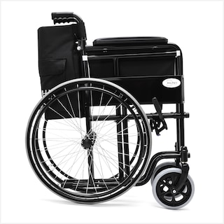 Foto 2 | Silla de Ruedas Hilphy Medical Hil546t color Negro de Acero