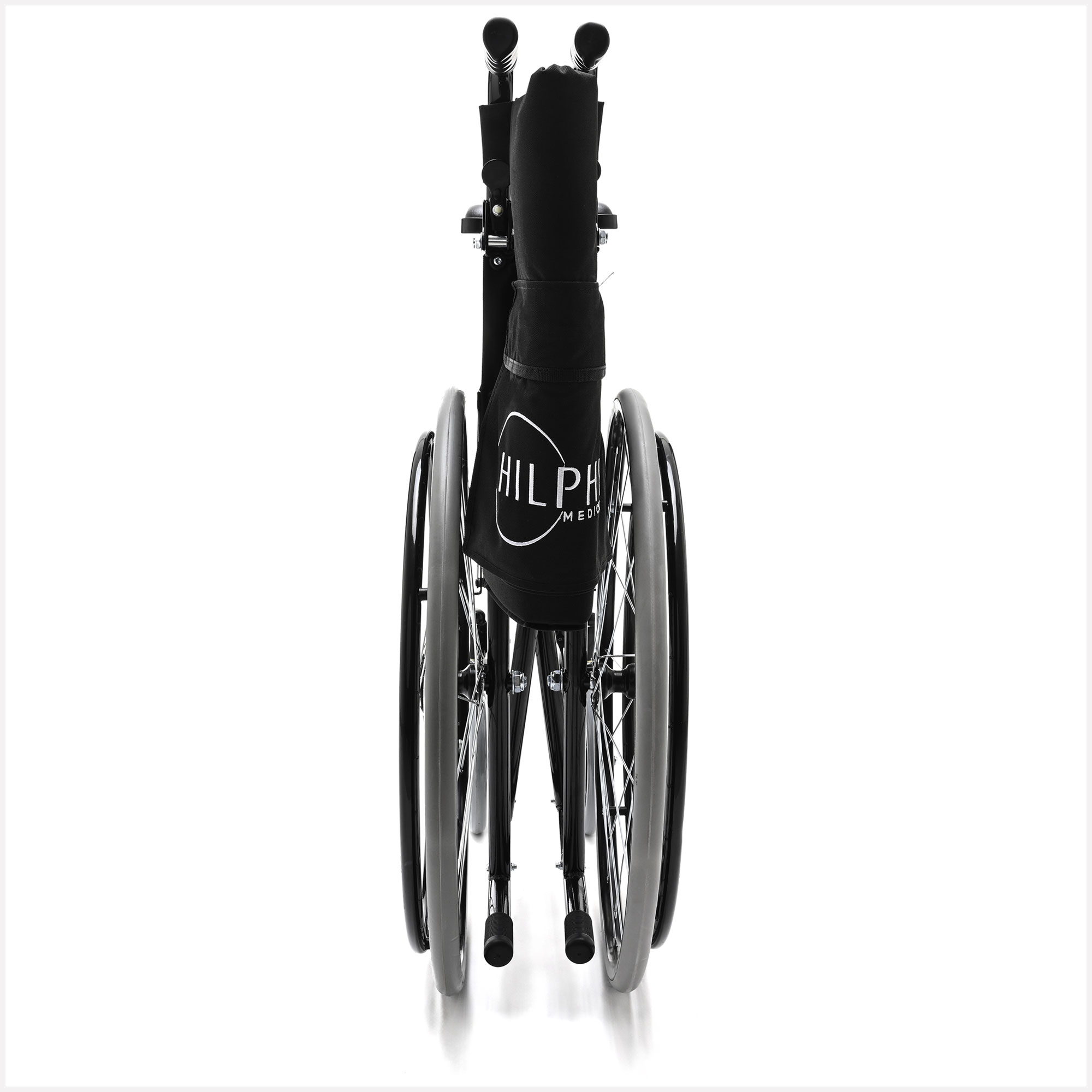 Foto 4 pulgar | Silla de Ruedas Hilphy Medical Hil546t color Negro de Acero
