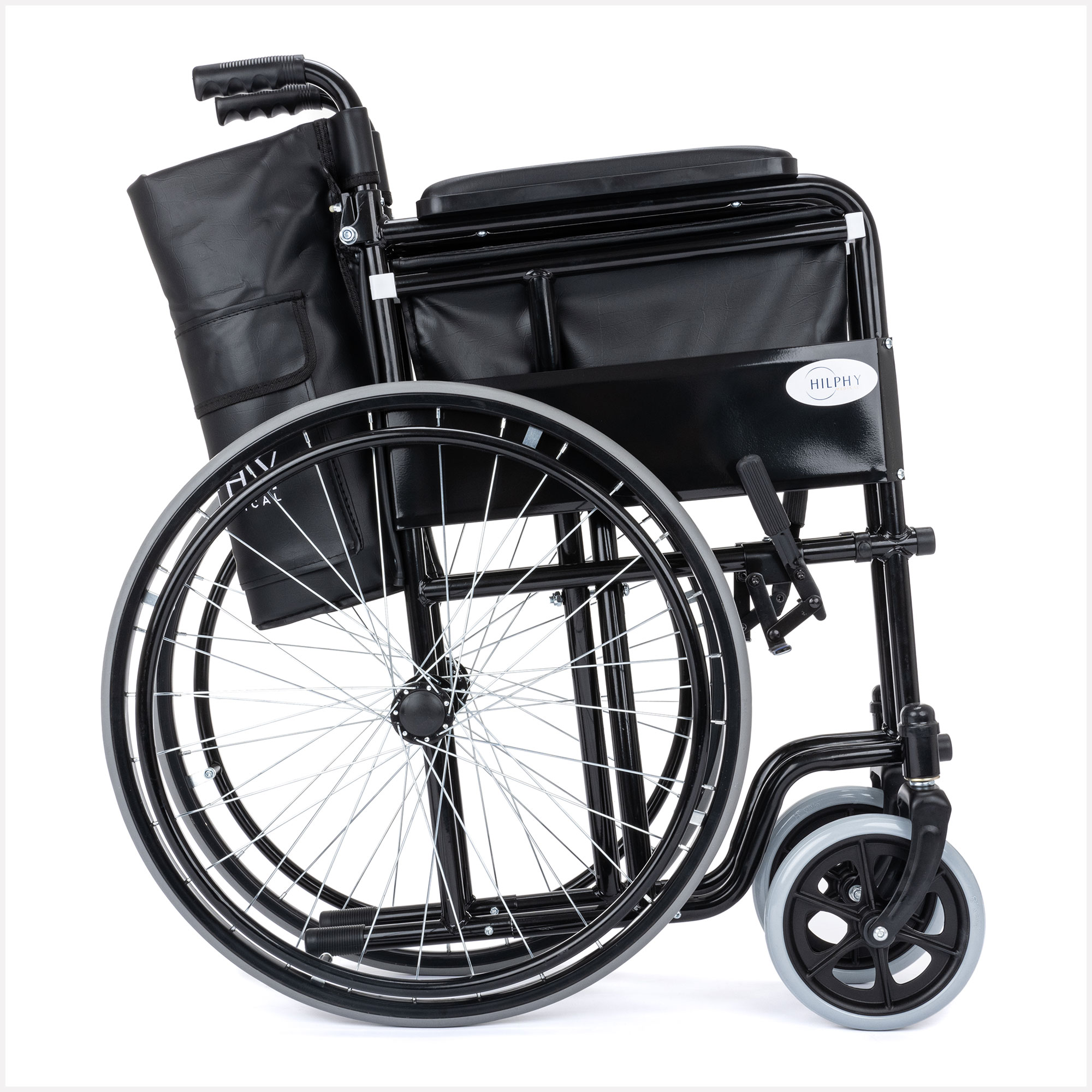 Foto 4 pulgar | Silla de Ruedas Hilphy Medical Hil546t color Negro de Acero
