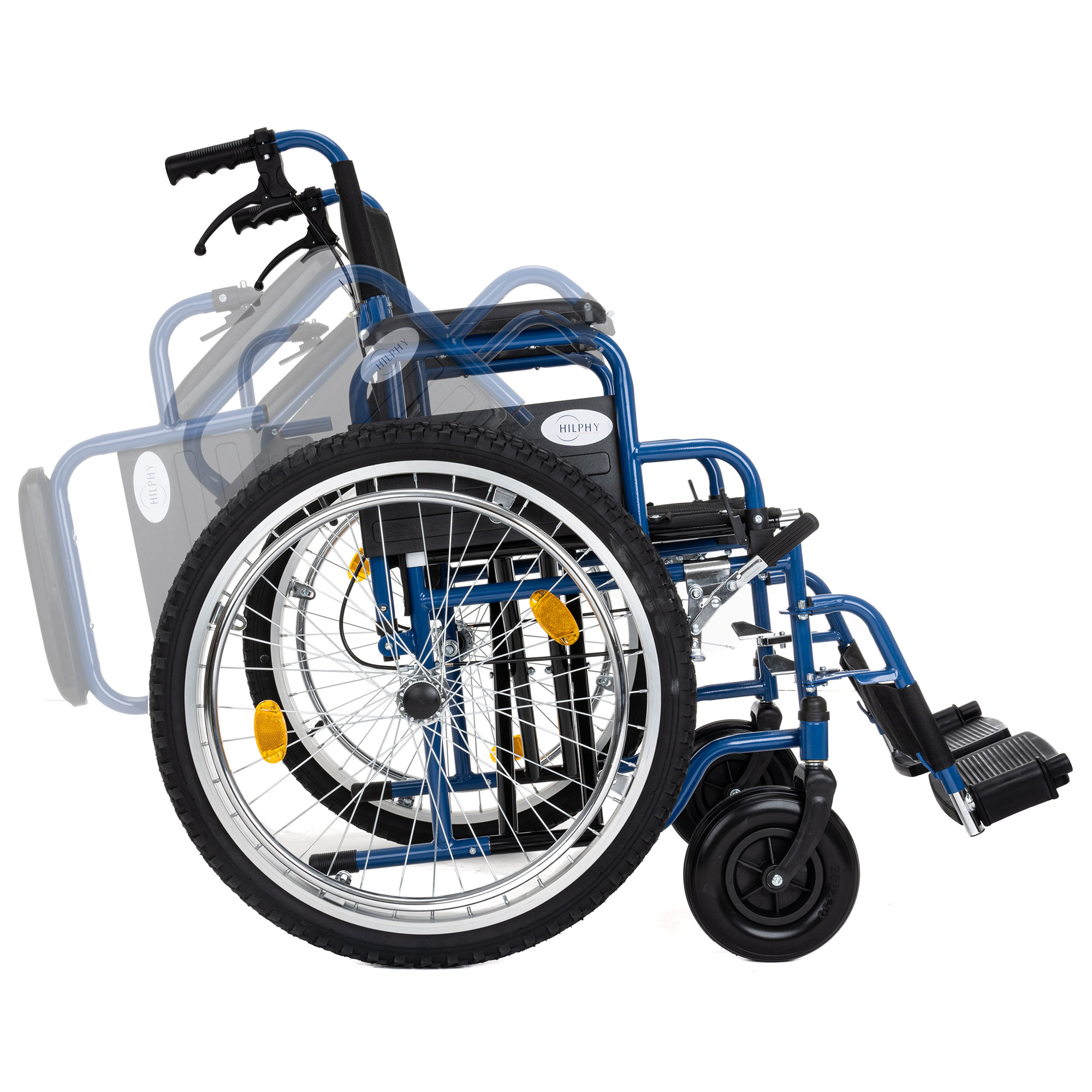 Foto 4 pulgar | Silla de Ruedas Hilphy Medical de Acero