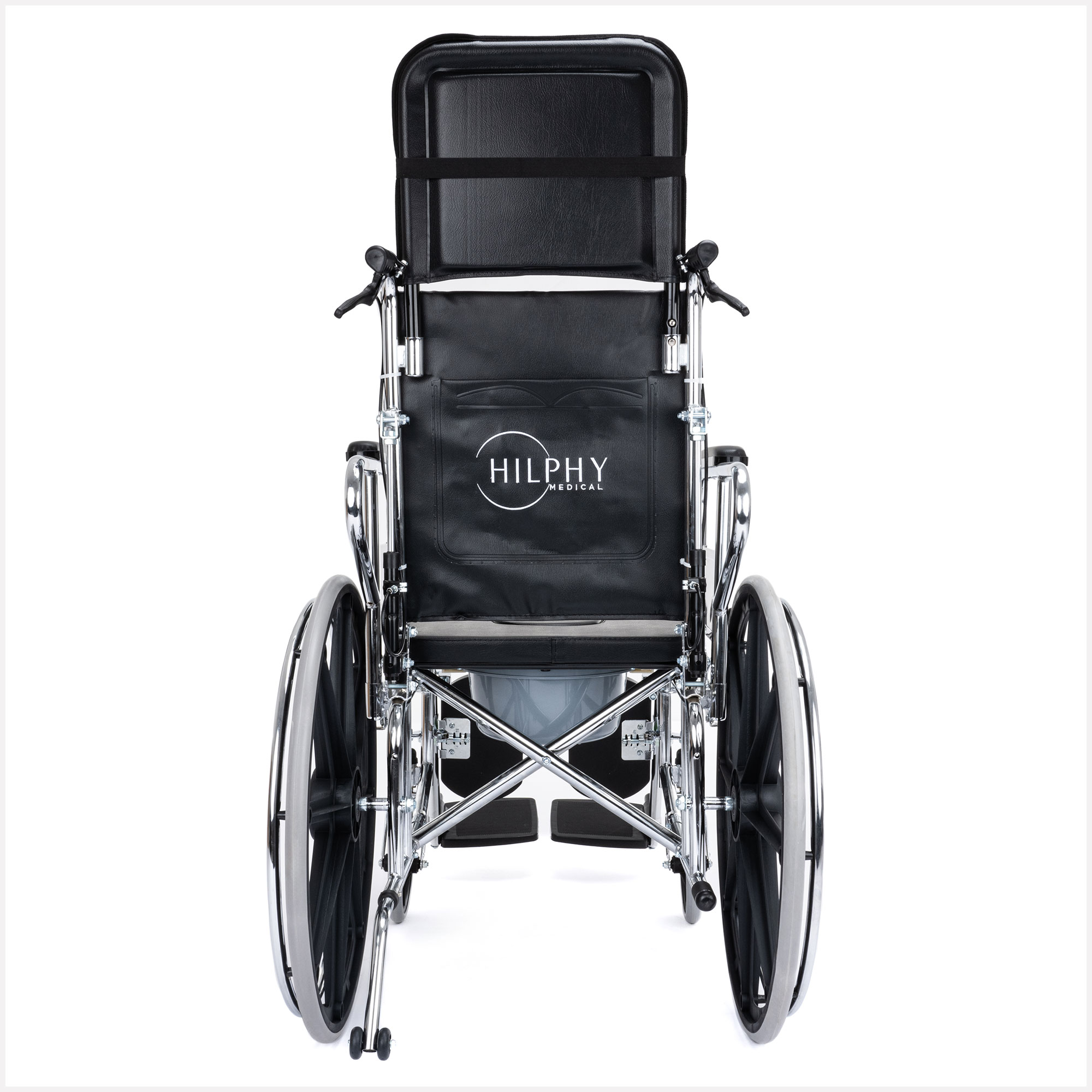 Foto 6 pulgar | Silla de Ruedas Reposet Hilphy Medical Hil060 color Plata de Acero