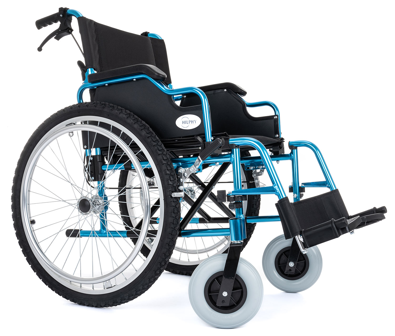Foto 1 | Silla de Ruedas Todo Terreno Hilphy Medical Hil909a Azul
