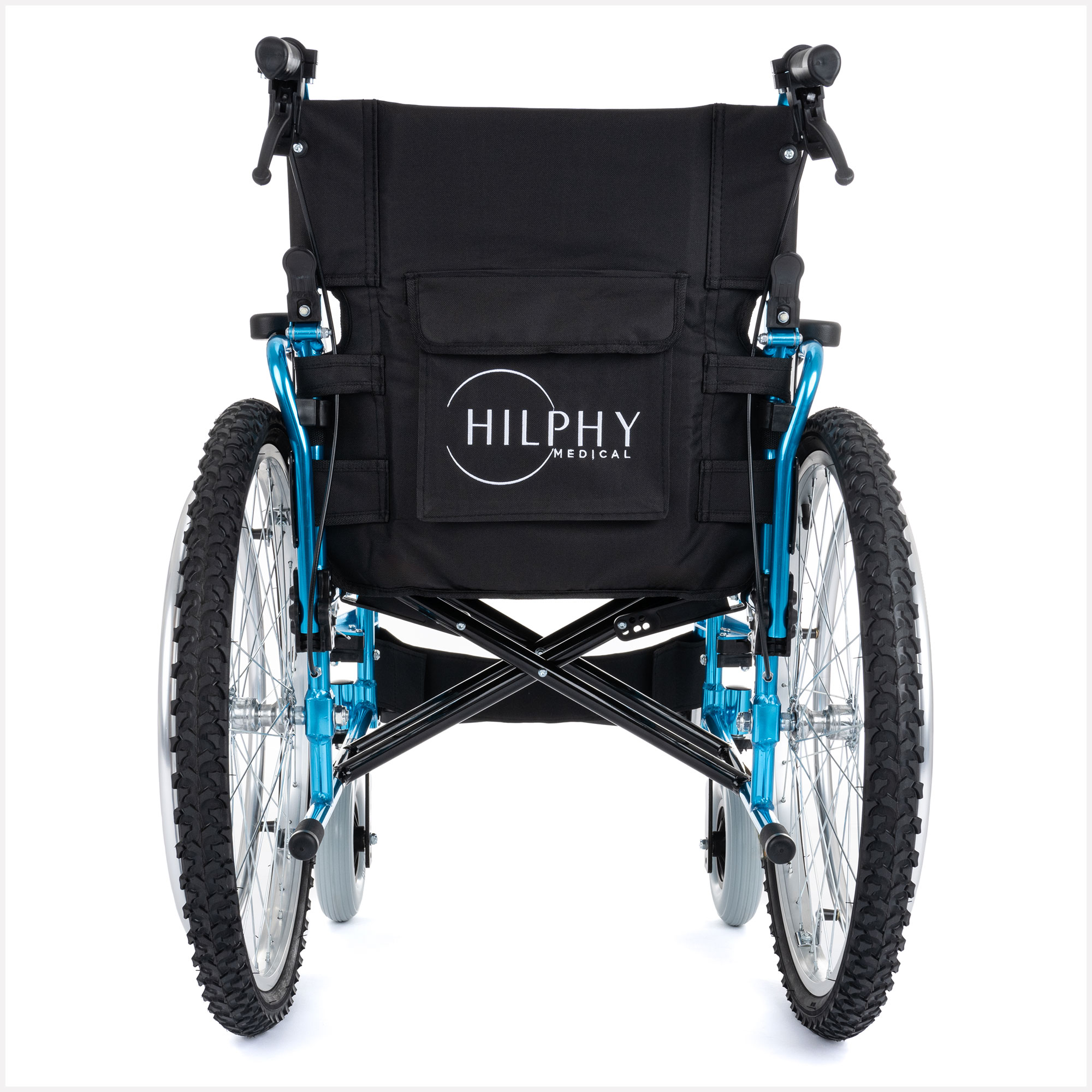 Foto 6 pulgar | Silla de Ruedas Todo Terreno Hilphy Medical Hil909a Azul