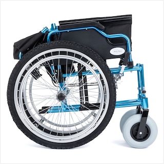 Foto 7 | Silla de Ruedas Todo Terreno Hilphy Medical Hil909a Azul