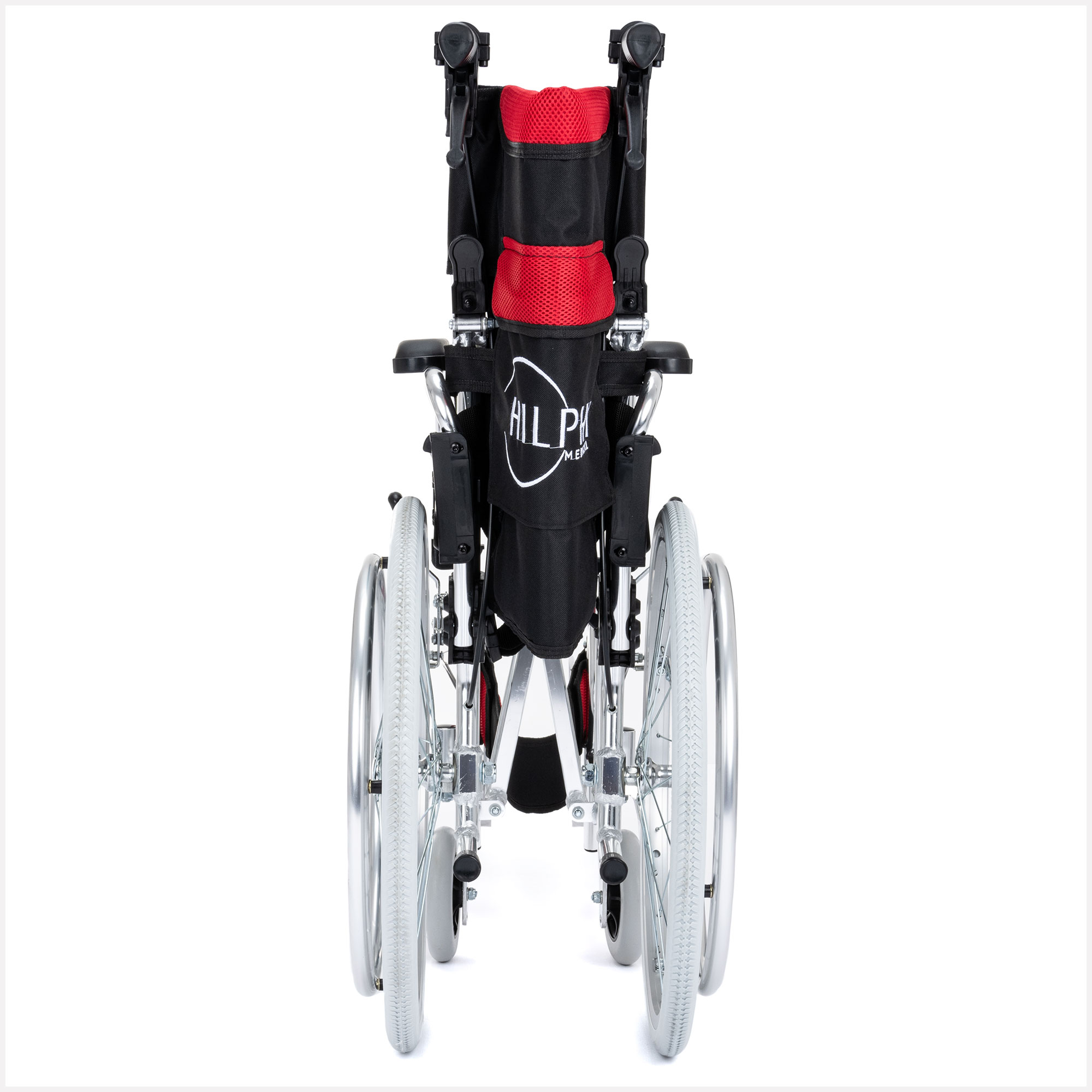Foto 6 | Silla de Ruedas Hilphy Medical Hil63f7roj Rojo de Aluminio