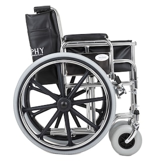 Foto 4 | Silla de Ruedas con Elevapiernas Hilphy Medical Hil090 Plata de Acero