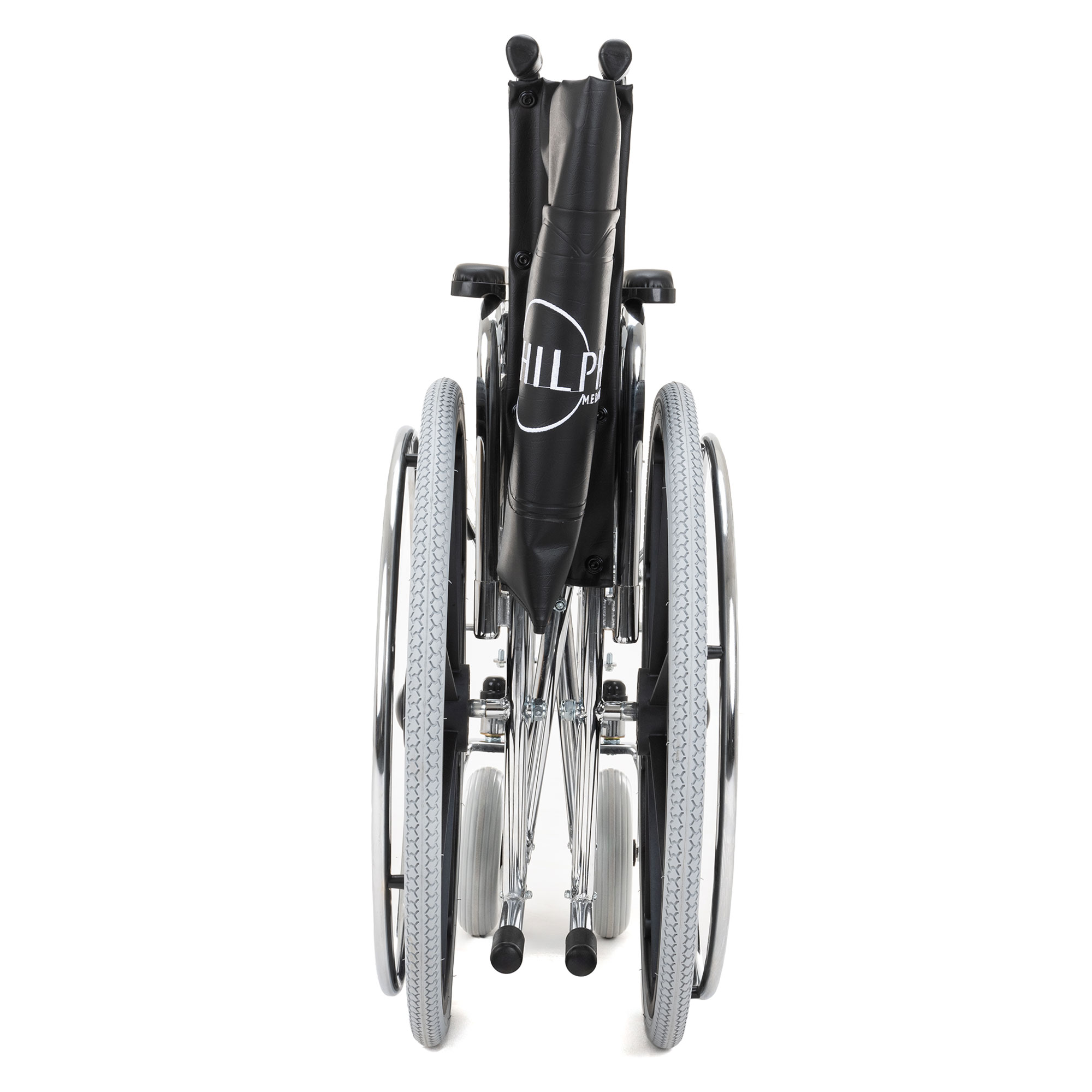 Foto 6 | Silla de Ruedas con Elevapiernas Hilphy Medical Hil090 Plata de Acero