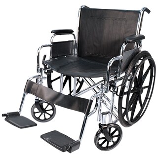 Foto 1 | Silla de Ruedas Extra Ancha 22” Daonsa