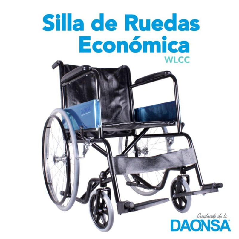 Foto 3 pulgar | Silla de Ruedas Económica Daonsa