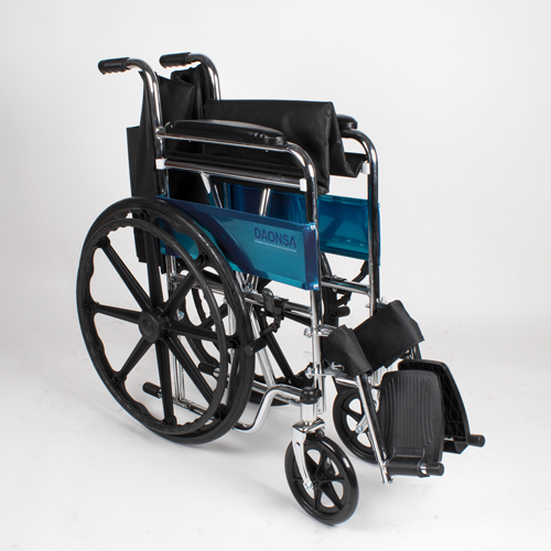 Foto 4 | Silla De Ruedas Con Descansapies Desmontable Daonsa