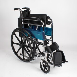 Foto 4 | Silla De Ruedas Con Descansapies Desmontable Daonsa