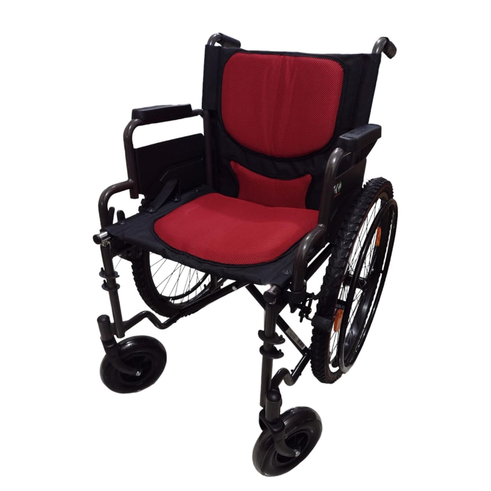Foto 4 pulgar | Silla de Ruedas Eko Mobility Todoterreno Sport Roja con Descansapiés