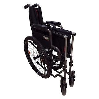 Foto 5 | Silla de Ruedas Eko Mobility Todoterreno Sport Roja con Descansapiés
