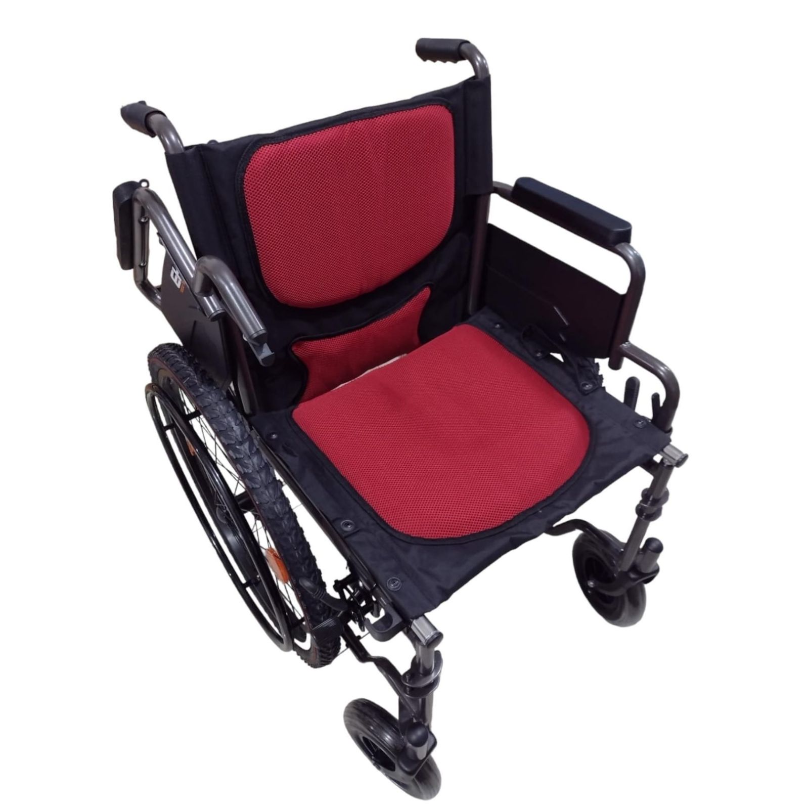 Foto 7 pulgar | Silla de Ruedas Eko Mobility Todoterreno Sport Roja con Descansapiés