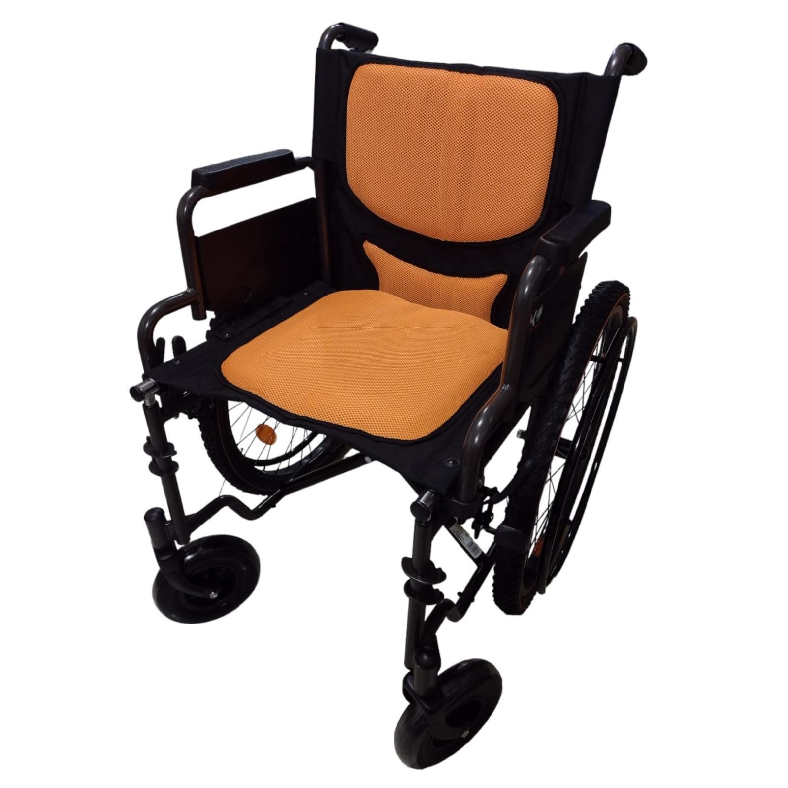 Foto 6 pulgar | Silla de Ruedas Eko Mobility Todoterreno Naranja Sport con Descansapiés