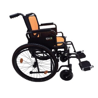 Foto 6 | Silla de Ruedas Eko Mobility Todoterreno Naranja Sport con Descansapiés