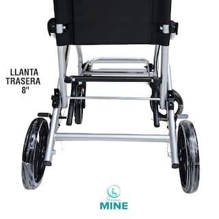 Foto 7 | Silla de Traslado con Frenos SC Super Confort Sc-109 Plegable