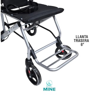 Foto 8 | Silla de Traslado con Frenos SC Super Confort Sc-109 Plegable