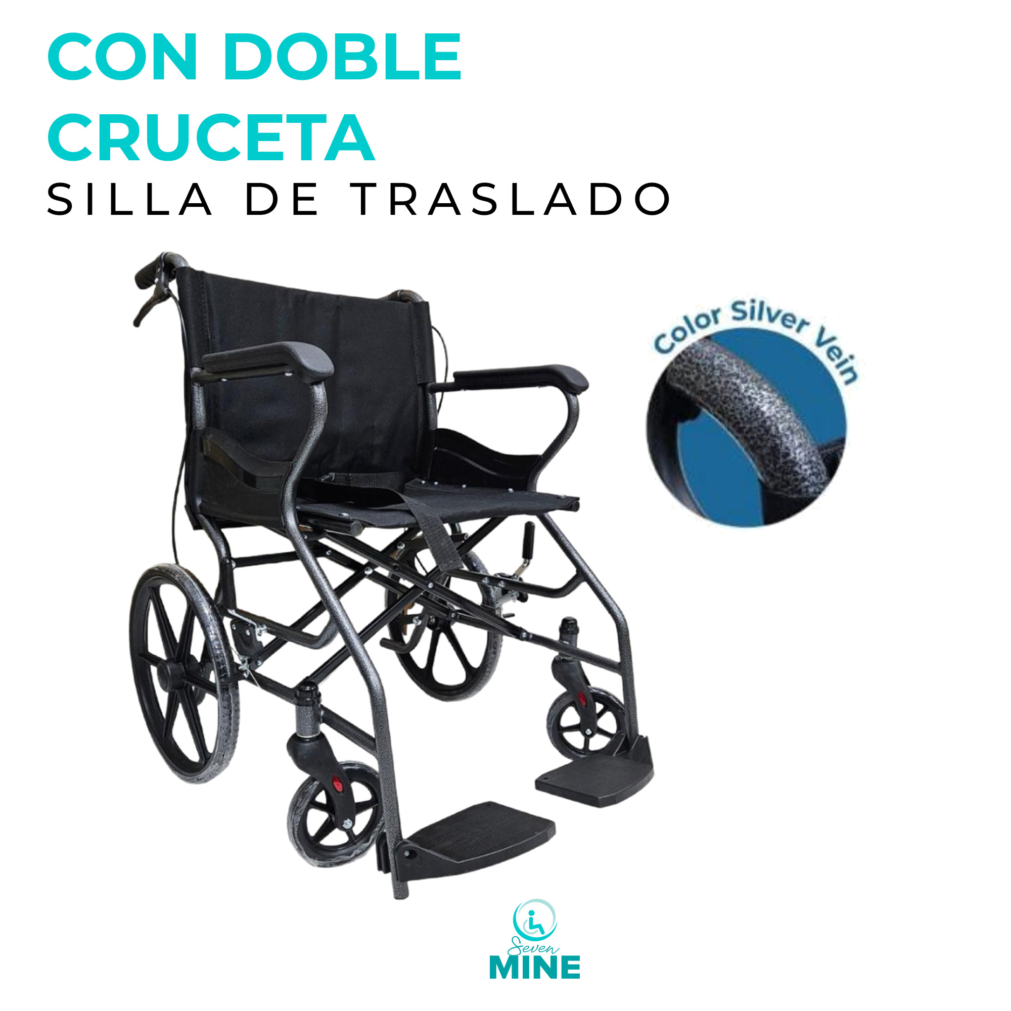 Foto 9 pulgar | Silla de Ruedas SC Super Confort con Frenos