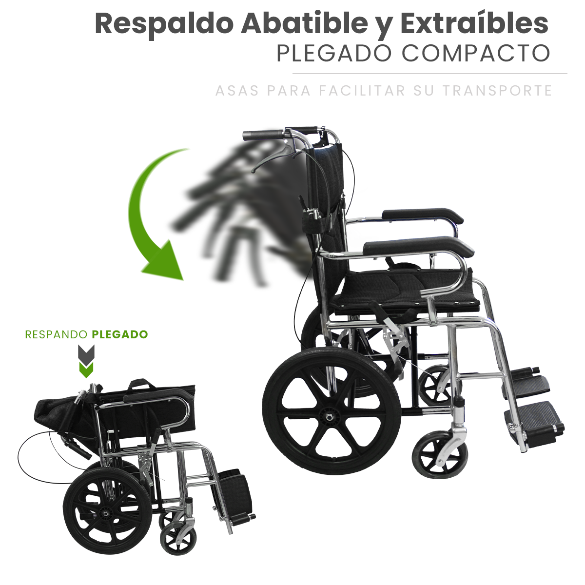 Foto 5 pulgar | Silla De Ruedas Linium Infantil  Plegable Ligera Pediátrica Negra