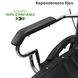 Foto 7 | Silla De Ruedas Linium Infantil Plegable Ligera Pediátrica Negra