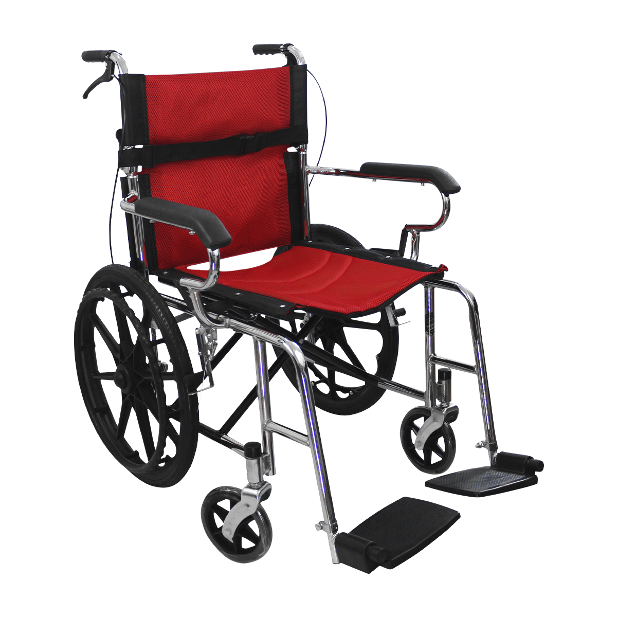 Foto 2 pulgar | Silla De Ruedas Linium Premium Plegable Ligera Infantil Pediátrica Roja