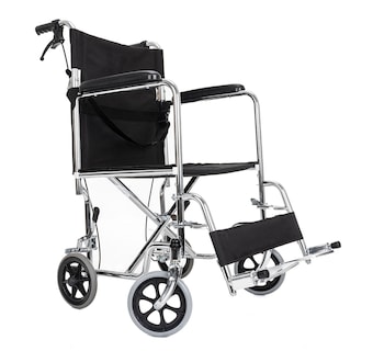 Foto 1 | Silla de Traslado con Freno Hilphy Medical Hil079 Plateada