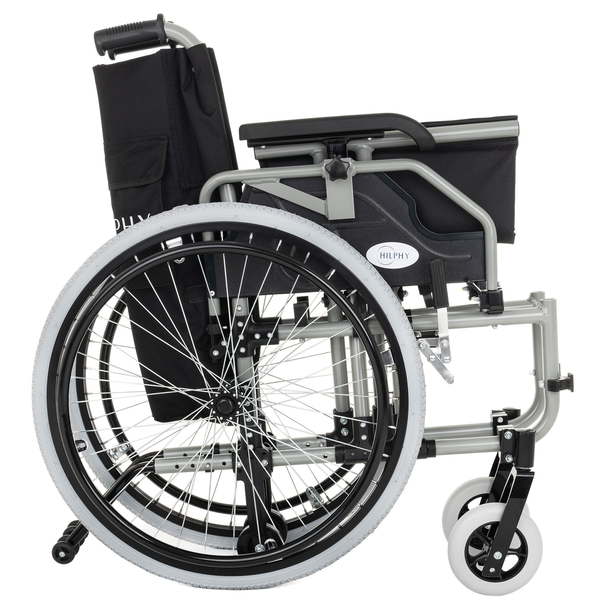 Foto 4 pulgar | Silla de Ruedas Hibrida  Hilphy Medical Hil059 Gris