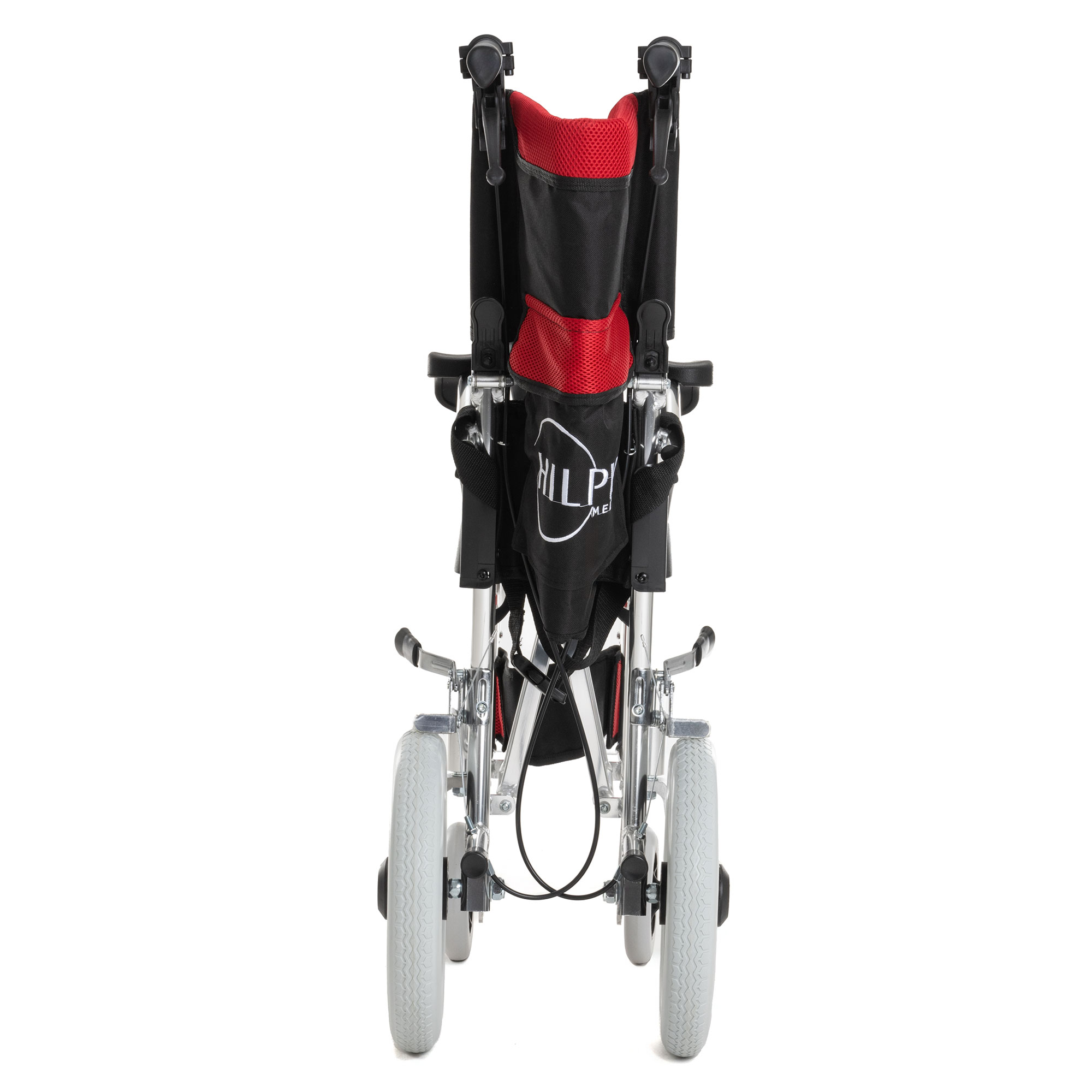 Foto 5 pulgar | Silla de Ruedas de Traslado Hilphy Medical Hil63f3roj Roja