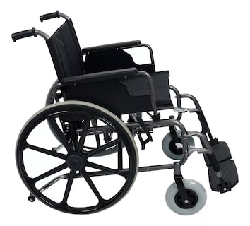Foto 3 | Silla de Ruedas Sanezy Ancha Bariátrica 20 Pulgadas