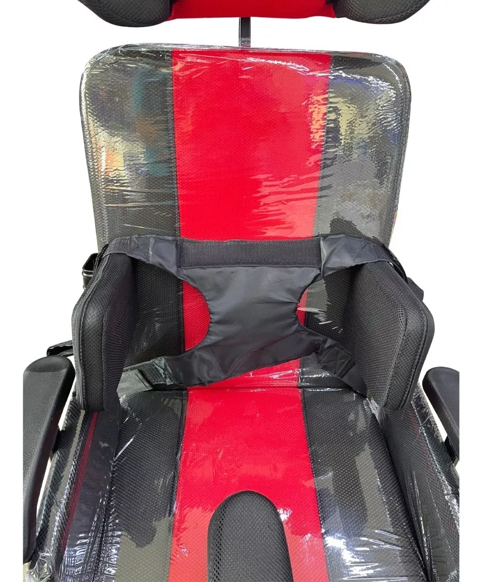 Foto 5 | Silla de Ruedas Pci Parálisis Cerebral Infantil 15'' de Acero Resistente con Elevapiernas