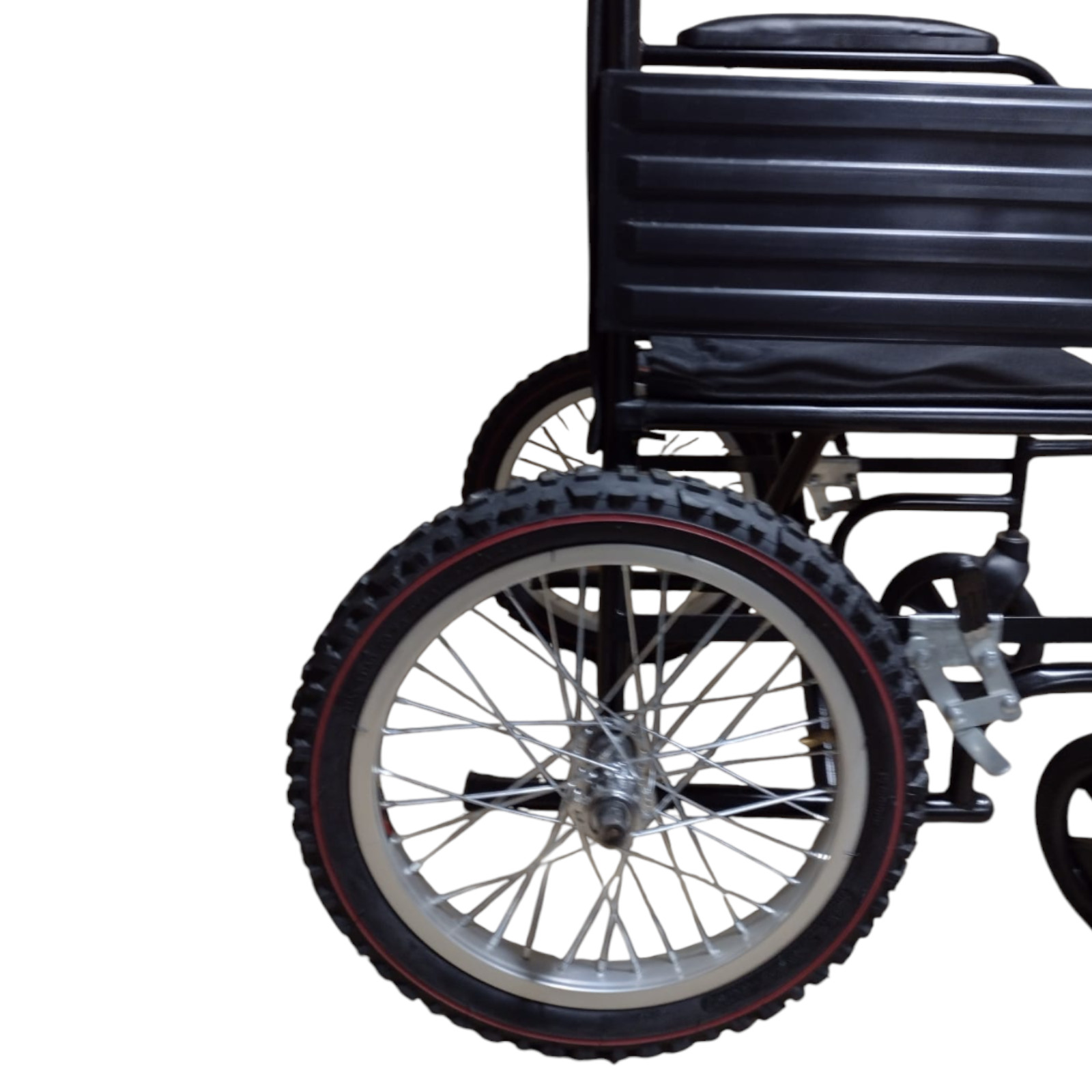 Foto 5 pulgar | Silla de Traslado Economica 18'' Todo Terreno Plegable