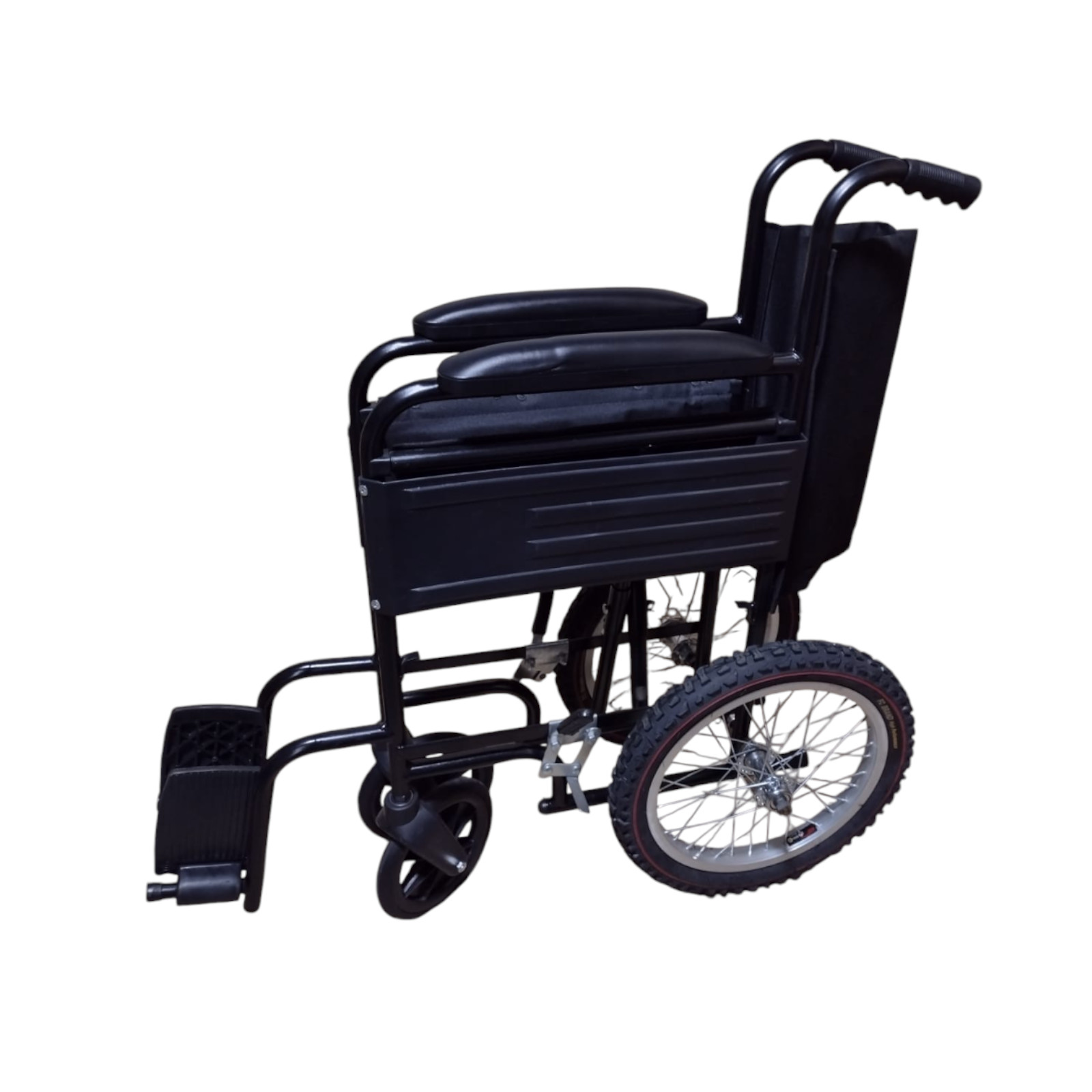 Foto 7 pulgar | Silla de Traslado Economica 18'' Todo Terreno Plegable