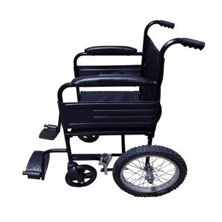 Foto 7 | Silla de Traslado Economica 18'' Todo Terreno Plegable