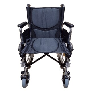 Foto 5 | Silla De Ruedas Todo Terreno Elevapiernas Cromada
